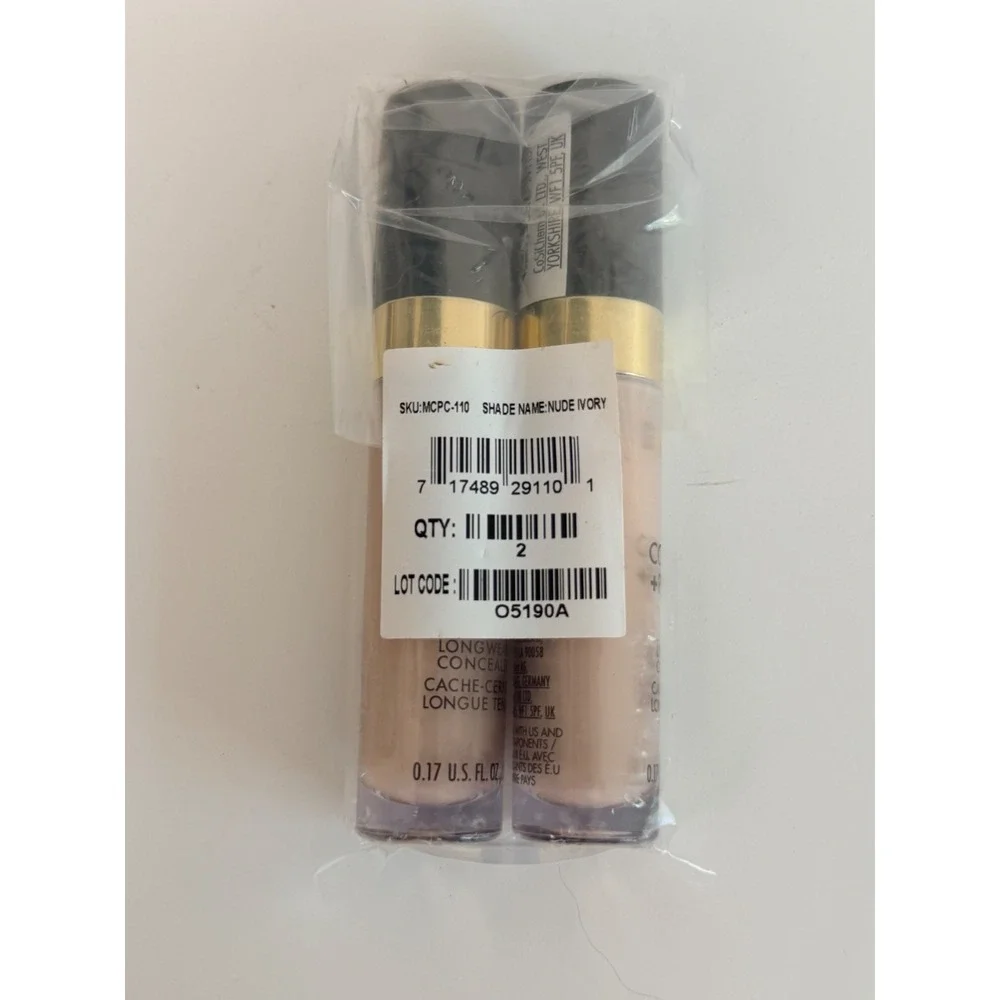 Milani‎ Concealer Women 0.17oz Nude Ivory Longwear 2pk NWT